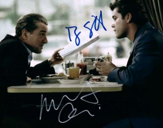 Ray Liotta Robert Deniro Autographed 8x10 Photo Signed Picture,