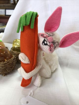 1959 Annalee Bunny Rabbit With Carrot