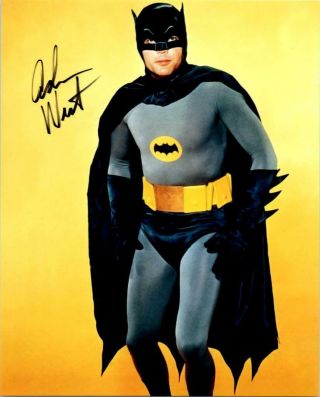 Adam West Autographed 8x10 Picture Signed Photo And