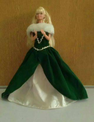 Vintage Winter Dressed Limited Edition Barbie From 1966 By Mattel