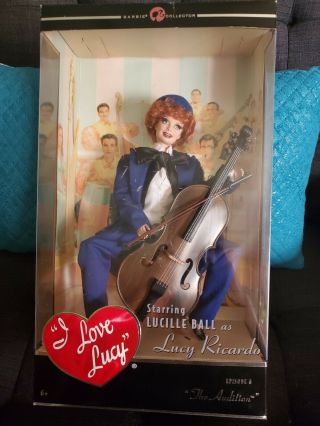 Barbie I Love Lucy The Audition Lucille Ball As Lucy Ricardo 2007 Mattel