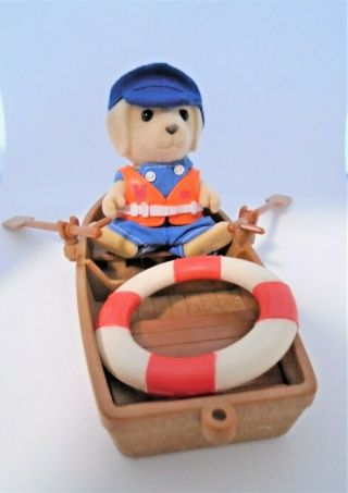 Sylvanian Families Rowing Boat with Figures,  Life Jacket and Accessories 2
