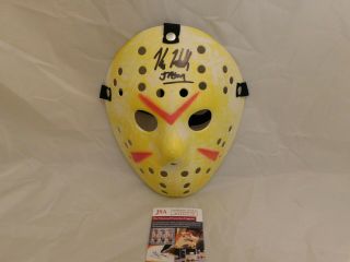 Kane Hodder Signed Friday The 13th Jason Vorhees Hockey Mask Jsa