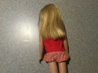 Vintage1963 Mattel SKIPPER Doll In Red Outfit with Matching Shoes Blonde 3