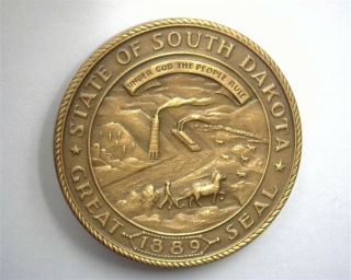 South Dakota Medallic Art Co.  Sitting Bull Gem Uncirculated 21.  6g 32.  43mm