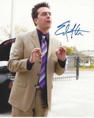 Actor Ed Helms Signed The Hangover Movie 8x10 Photo W/coa The Office Andy