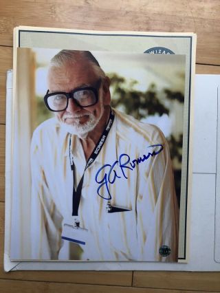 George A.  Romero Authentic Signed Autographed 8x10 Photo Psa Jsa Guarantee