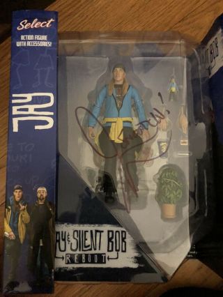 Jay and Silent Bob Figure Set Signed by Jason Mewes and Kevin Smith 2