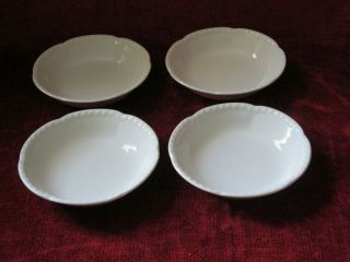 Johnson Brothers Old English White Set Of 4 Fruit Bowls 5 3/4 "