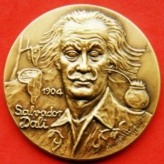 Art The Temptation Of Saint Anthony Painting By Salvador Dalí Bronze Medal