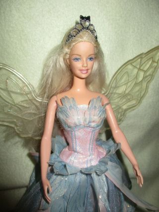 Barbie Doll Swan Lake Princess Odette With Light Up Wings - Please See Listing