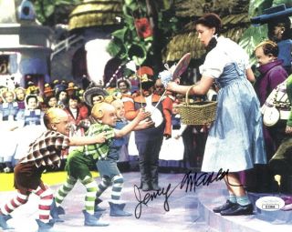 Jerry Maren Signed Autographed 8x10 Photo Wizard Of Oz Munchkin Jsa Ii15966