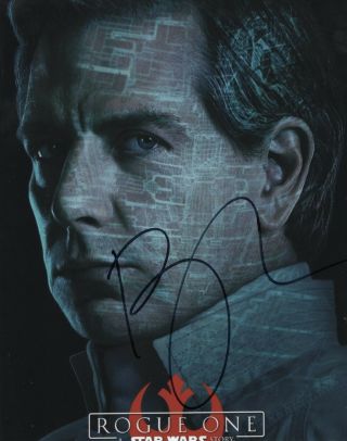 Ben Mendelsohn Star Wars Rogue One Signed 8x10 Autographed Photo Proof Bm
