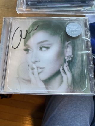 Ariana Grande Positions Signed Album Cd Autograph Limited Edition Us - In Hand
