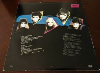 Dale Bozzio Missing Persons Signed Autographed Vinyl Record LP (1982) 3