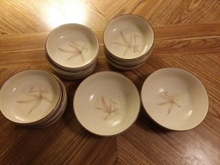 Winfield China Dragon Flower Set Of 11 Bowls Cereal Soup
