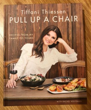 Tiffani Amber Thiessen Saved By The Bell Signed Auto Pull Up A Chair Cook Book