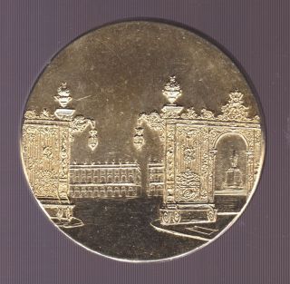 French Medal For The City Of Nancy