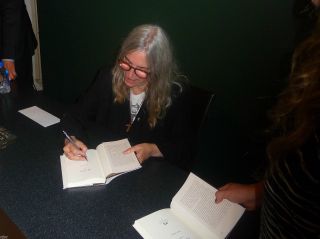 Patti Smith Autographed Book " M Train " Signed At Barnes & Noble Ny With Photos