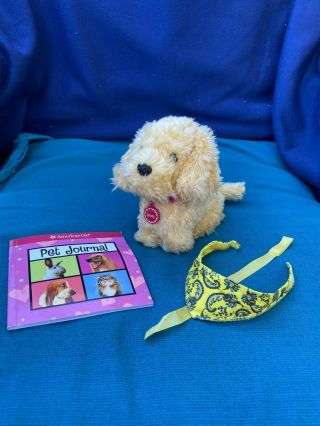 American Girl Doll Honey The Golden Retriever,  Comes With Accessories Retired