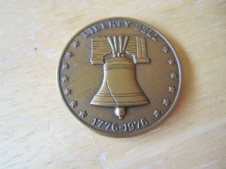 Liberty Bell United States Of America Bicentennial 1776 - 1976,  Bronze Medal