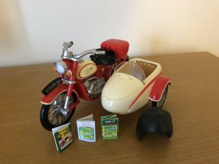 Sylvanian Families Motorcycle And Side Car Spares Vehicle