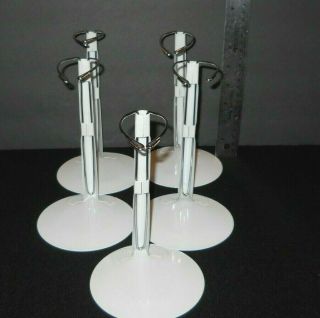 Doll Stand White Metal For 12 " To 18 " 5 Pack