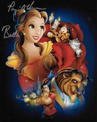 Paige O Hara Beauty & The Beast Disney Signed 8x10 At Hollywoodshow