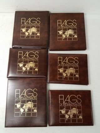 X6 Fleetwood 1987 - 89 Flags Of The United Nations First Day Covers & Sheets