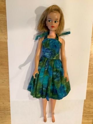 Vtg Ideal Tammy Pos’n Doll Friend Misty 1965 M - 12 And Halter Dress