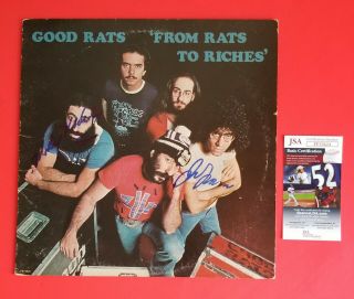 The Good Rats Lp Album Signed By Mickey Marchello And Joey Franco With Jsa