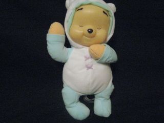 2005 Fisher Price 12 " Baby Pooh Light Up Musical Doll Plush