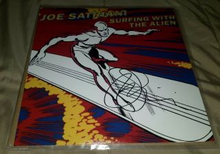 Joe Satriani Signed Surfing With The Alien 12x12 Album Photo G3 Chickenfoot