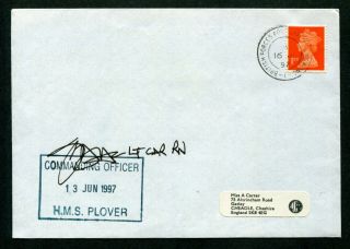 1997 Gb Qeii Stamp On Cover With Hong Kong British Forces P.  O.  Cds Pmk To Uk (1)
