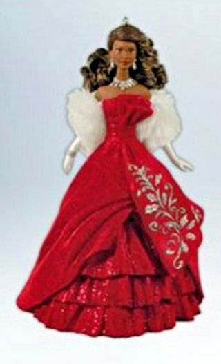 Barbie Celebration Christmas Ornament 2012 Aa Version