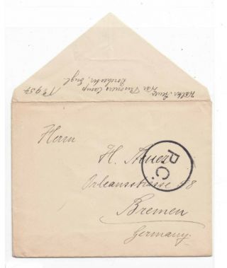 Gb - Wwi P.  O.  W Card To Germany From A P.  O.  W At Dorchester Camp - Early Use With " Pc "