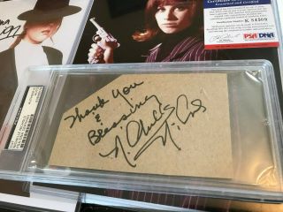 Nichlle Nichols Auto Psa/dna Signed Autograph Star Trek Photo Lt Uhura - Cut