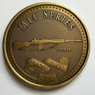Nra Token National Rifle Association Of America M14 Series Vietnam 1957 - 1964