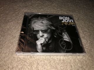 Jon Bon Jovi Hand Signed Autographed 2020 Cd Booklet Proof In Hand Rock