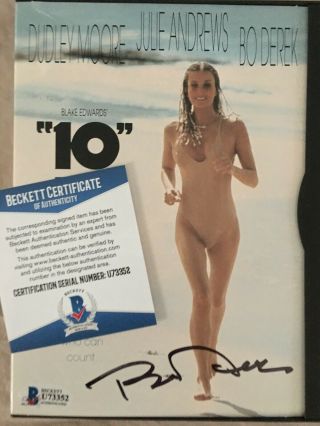 Signed Bo Derek Dvd Box Cover See Photo Not Psa Bas Signed Autograph Beckett