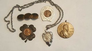 Coin Jewelry & Good Luck Charms (e410)