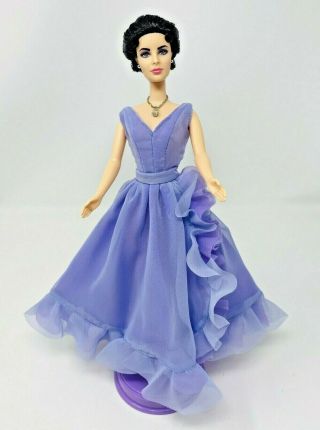 Barbie Elizabeth Taylor White Diamonds Doll Complete Outfit Only Gown & Jewelry