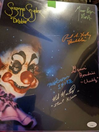 Killer Klowns From Outter Space - Signed By Six Cast Members Details Below