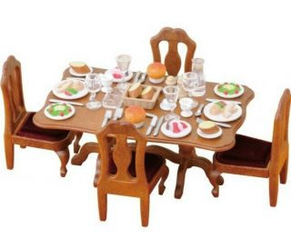Sylvanian Families - Dinner Party Set - 4 Setting Ideal Christmas Gift