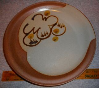 Exc Cond Over The Hills Iron Mountain Stoneware 11 " Dinner Plate