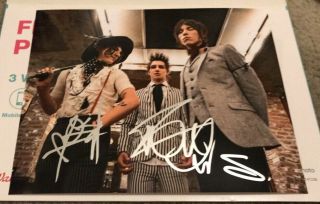Palaye Royale Hand Signed 8x10 Photo Autographed Rare Authentic Full Band Auto