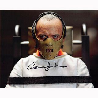 Anthony Hopkins - Silence Of The Lambs (75073) Authentic Autographed 8x10,