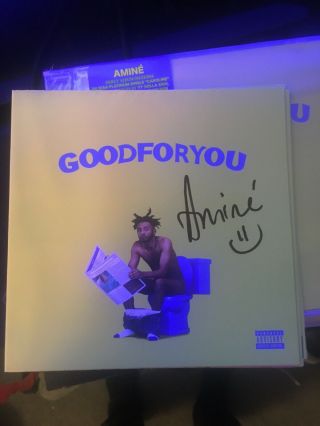 Amine Good For You Signed Autographed Limited Cd W/proof Album