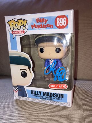 Adam Sandler Signed Billy Madison Funko Pop Movies Holiday Gift