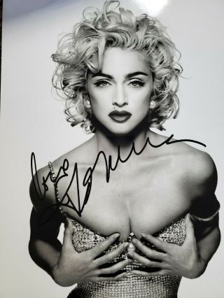 Madonna Autograph